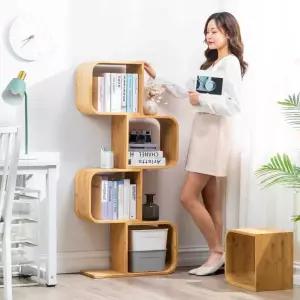 원목 북선반 북타워 선반장 시스템 장식장 스탠딩