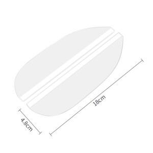 운전 백미러 ON 썬 안전 BL 비 바이저 커버 눈썹 백미러 범용 방패 레인 자동차 스노우 비 액세서리 2PCS