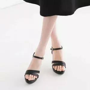 [HS라이프]샌들 슬리퍼 쪼리 여자 국산 스트랩 버클 샌들힐 하이힐 킬힐
