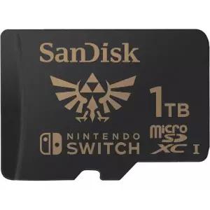 샌디스크 1TB microSDXC 카드 닌텐도 스위치 라이센스 젤다의전설 에디션 SDSQXAO-1T00-GN6ZN