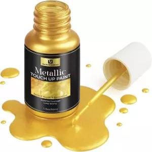 골드 메탈릭 터치업 리퀴드 페인트 금속 목재 플라스틱 캔버스 가전제품 가구 스크래치 수리 및 아트