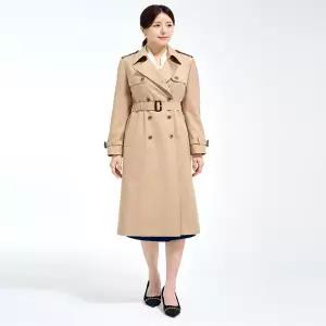 [롯데백화점]미니멈 베이직 미디 트렌치 코트 MZCGWY8980