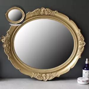 엔틱한 장식 벽걸이 거울 현관 거실 인테리어