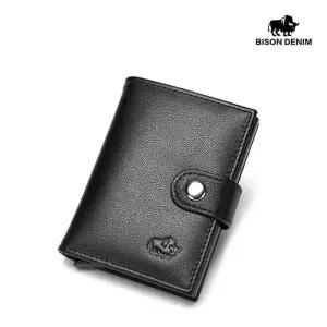 [바이슨데님]수제 가죽 슬림 카드지갑 홀더 W9672-2B