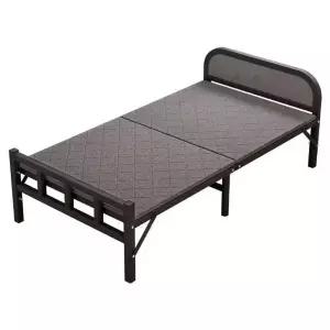 접이식 침대프레임 싱글 고시원 철제 기숙사 이동형