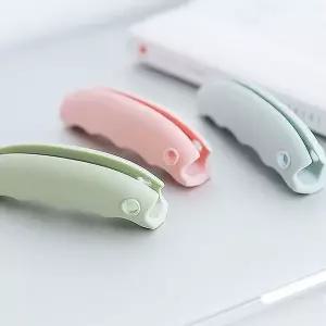 장바구니 쇼핑백 손 자국방지 실리콘 손잡이