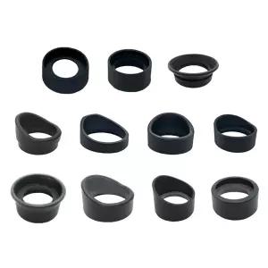 부드러운 고무 아이피스 아이 실드 쌍안 현미경용 아이 가드 컵 내경 28mm-37mm