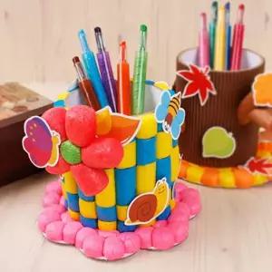 [하프클럽/브이와이]TBZ(PL)플레이콘 놀이콘 연필꽂이-꽃