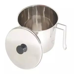 [콩심팥심]음식물 쓰레기통 2L DB-167 스텐 냄