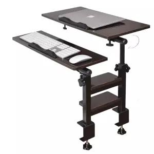 각도 노트북거치대 침대 테이블 독서 트레이 휴대용 베드테이블 원목 간이책상