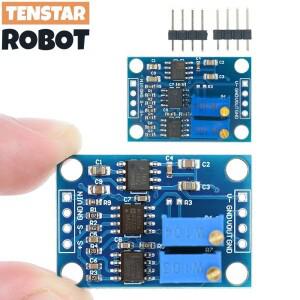 TENSTAR AD620 마이크로볼트 MV 전압 증폭기 신호 계측 모듈 보드 3-12VDC 칩