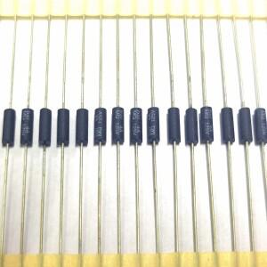 20 개묶음 2.6x7mm 축 리드 녹색 퓨즈 125V MQ 4A 저항 고속 블로우 피코