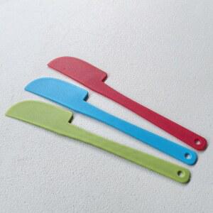 PP 플라스틱 주걱 일체형 버터 나이프 케이크 베이킹 공구 믹서기 실리콘