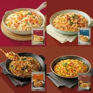 [애슐리]볶음밥 BEST 4종(랍스터/통새우/잡채/게살) 각1팩 총 16인분