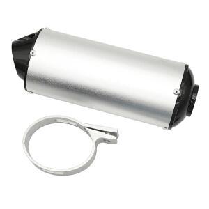 바이크 오토바이 배기 머플러 파이프 28mm 혼다 KTM 가와사키 범용 125cc ATV 모토크로스 먼지 핏 자전거