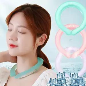 18도 넥쿨러 아이스 쿨스카프 냉감 목걸이 여름 목튜브 얼음 밴드