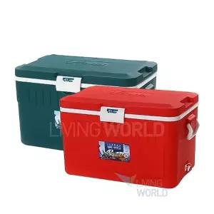 리빙월드 아이실리 아이스박스49L  차량용 쿨러백 낚시 캠핑용 보냉박스