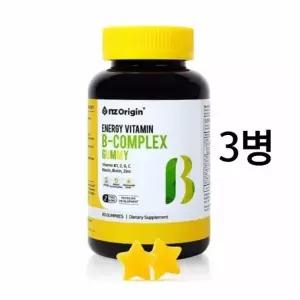 어린이 비타민B 젤리 구미 고함량 에너지비타민 비군 B1 B2 B6 유아비타민B x 3개