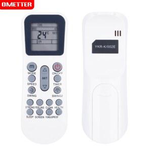 호환 AUX YK-K/002E 에어컨 리모컨 Yk-k/002e YKR-K/204E Ykr-k/001e 용 새 교체 AC A/C Remoto 컨트롤러