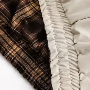 캐주얼 커플 긴팔 양면 봄가을 칼라 루즈핏 야구 체크 복 코트 항공 재킷 집업 여자점퍼 원템3