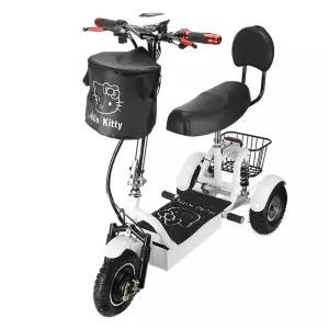 어르신 삼륜전기자전거 접이식 운동기구 시니어 세발 전동 자토바이