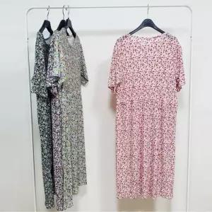 [라일리여성의류] Rly 여성 여름 냉감 빅사이즈 플라워 원피스 꽃무늬