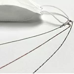 미니 구슬 비즈 귀여운 여성 마스크 스트랩 목걸이 홀더 마스크줄 양쪽 목걸이줄 마스크끈