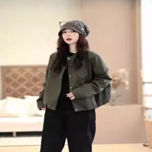 EAMT 여자 코트 블레이저 싱글 가죽 차이나 YJ1