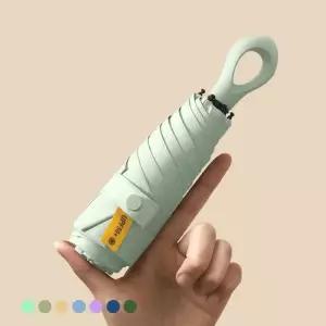 [포유렐라] 초경량 5단 UV차단 링 우양산(7colors) 소형 미니 암막 양산 양우산 955773