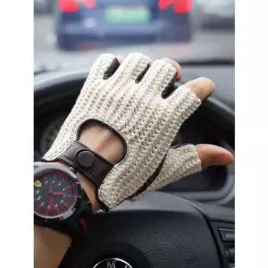 가죽 반장갑 운전 라이딩 오토바이 여름 통기성