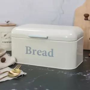 브레드박스 정리함 식탁 M사이즈 유백색 보관함 케이스 빵