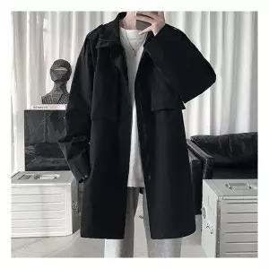 베이직 봄가을 2컬러 트렌치 자켓 남성 코트 IS-CT02