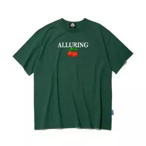 매장정품 TRIPSHION 트립션 ALLURIG CHERRY GRAPHIC 티셔츠 - 그린 TRIP22TS029 1544368
