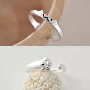 여성용 느낌상점 써지컬 고양이 반지 커플링 빈티지 악세사리