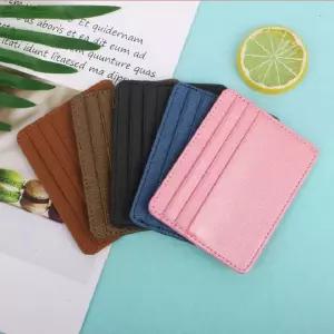 홀더 가죽 포켓 케이스 파우치 카드지갑 명함 카드 고급 릴레이 심플 인도 토시 슬림 뱅크