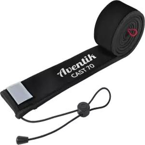 아벤틱 네오프렌 낚싯대 슬리브 펑크 방지 회전 주조대용 보호 양말 6-9피트 트롤링봉에 맞는 방수 플로팅