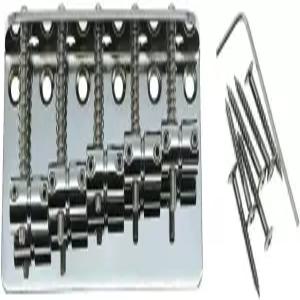 재즈 J 베이스 또는 프리시전 크롬에 적합한 P 5 스트링 일렉트릭 기타 브리지