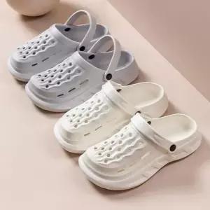 웨이브 밴드 슬리퍼 여성 여름 쪼리 샌들 신발 커플 슬리퍼 실내화 EVA슬리퍼 여름슬리퍼