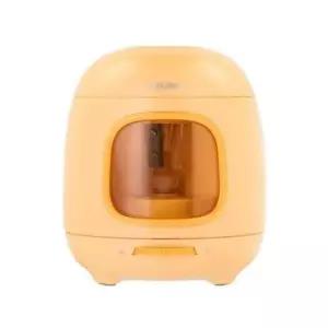 [문구/오피스] 컴팩트 학생 연필깎이 파스텔 전동 어린이 옐로우 휴대용