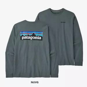매장정품 PATAGONIA 파타고니아 [][38518O7] 멘즈 롱-슬리브드 P-6 로고 리스판서빌리-티 1533112