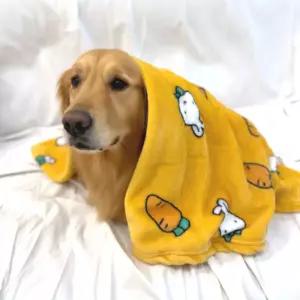 대형견 애견 담요 L사이즈 극사세 보온담요 강아지 겨울 이불 리트리버 의류 극세사 반려견 겨울 강아지