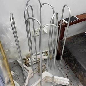 옷걸이정리대 행거 이동식 의류매장 옷걸이거치대 정리대 양면 상품 튼튼한 의류 철제 옷가게