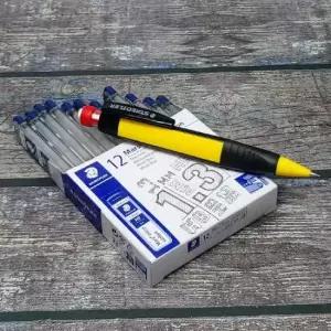 홀더펜 스테들러 초등학생용 삼각 점보샤프 1+심 12통 1.3mm