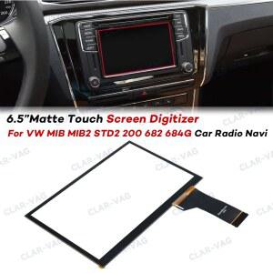 호환 6 5인치 광택 터치스크린 TDO-WVGA0633F00045 VW MIB STD2 디스커버 200 680 684 682 차량 멀티미디어 내비게이션 라디오용