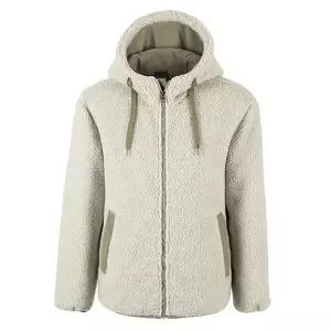 [하프클럽/] 헤비 후드 플리스 자켓(JK490W) 아이보리