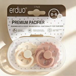 고무 라텍스 젖꼭지 편안한 수유용 더미 니플 영유아 용품 2개