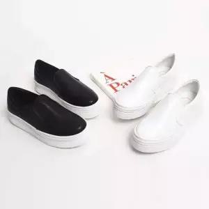 여성 키높이 단화 데일리 슬립온 슈즈 인기 신발 여자슬립온