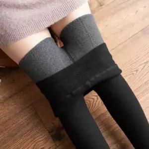 [하프클럽/]레깅스 안감 기모 바지 방한 골덴 여성 쫄 겨울 골지