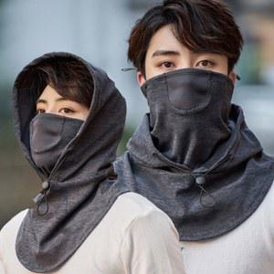 호환 겨울 따뜻한 풀오버 모자, 야외 스포츠 방풍 라이딩 헬멧 모자, 스카프가 달린 남녀공용 스키 마스크 모자, 차가운 모자,