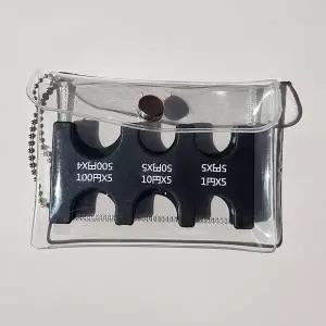 일본 동전 지갑 2종세트 엔화 홀더 여행용 PVC파우치 동전파우치